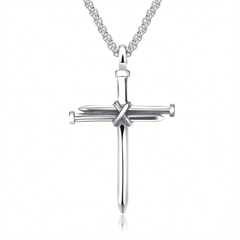Stainless Steel Titanium Steel Alloy Nail Necklace